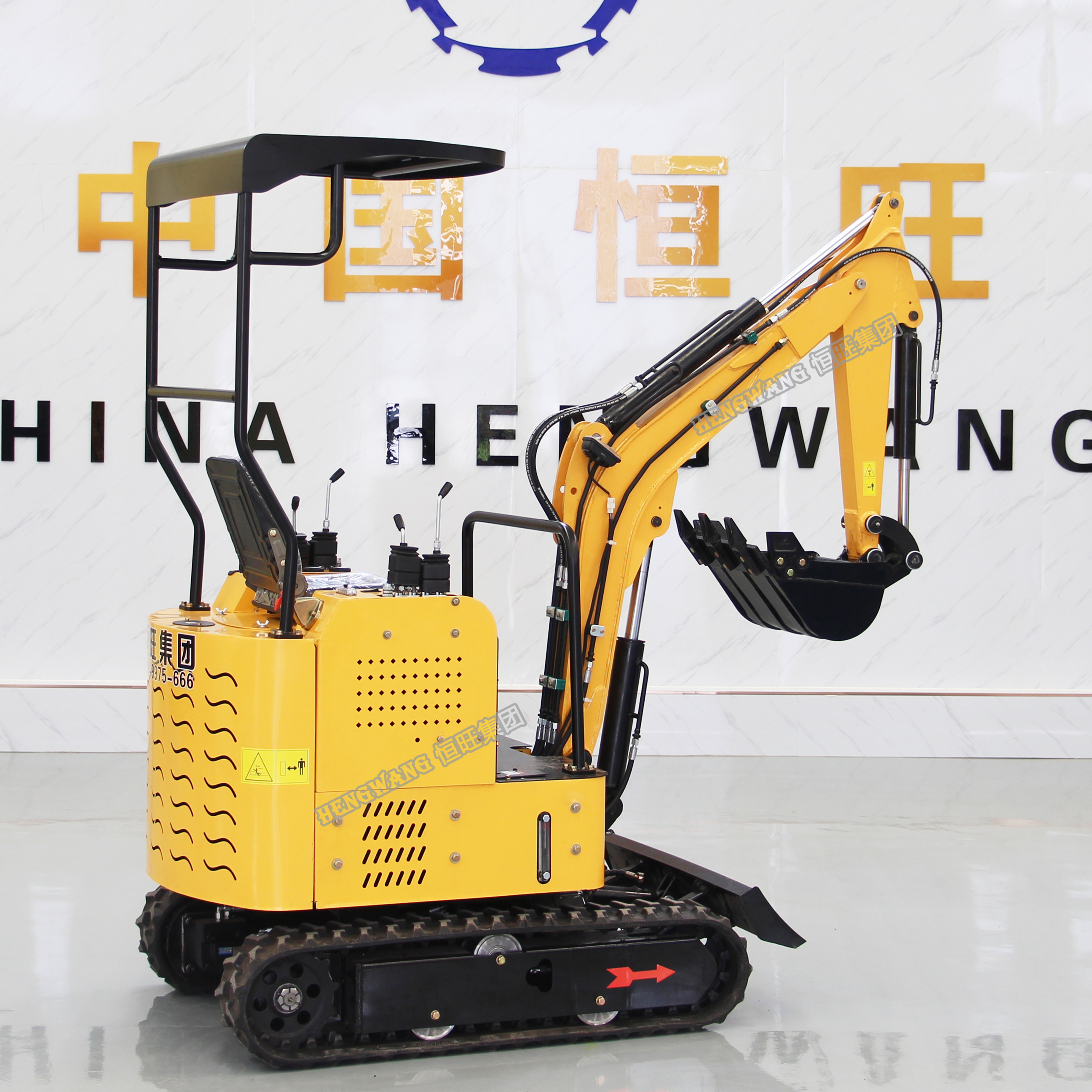 1.6t mini crawler excavator with good quality best selling mini excavator