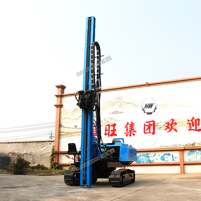 HWD320 Electric Photovoltaic helical Pile Driver