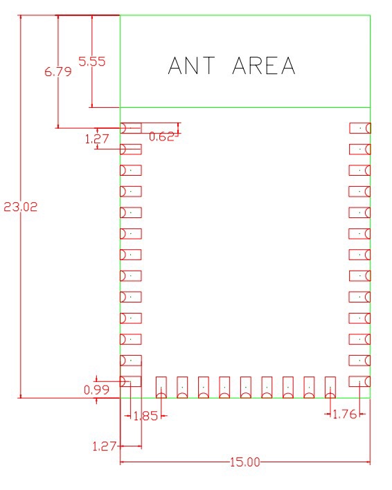 High Quality Bluetooth module Bluetooth smart NODIC bluetooth chip