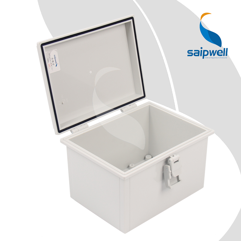 Saipwell Plastic Box Hinged Lid Container Electric Cabinet (120*200*130) SP-MG-152013/ Waterproof enclosure