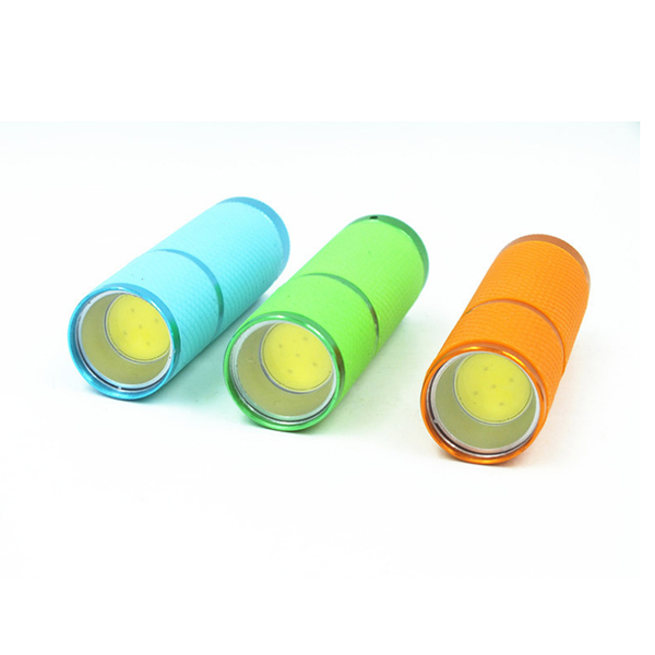 Multi Color Pocket Best LED Flashlight 3W AAA Battery COB Flashlight