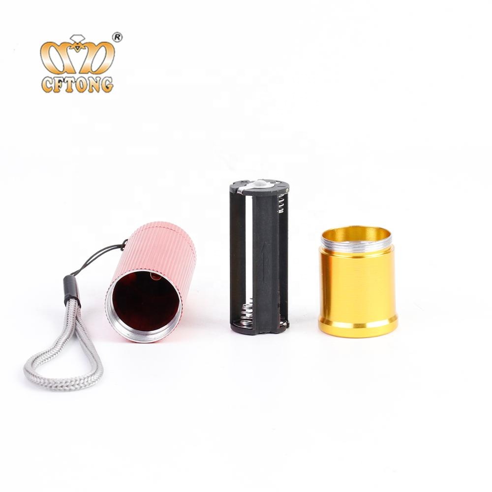 Colorful Aluminum cob flashlight