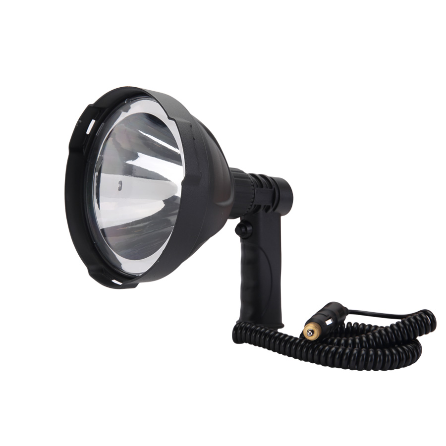 Guangzhou handheld style brightest spotlight hunting searchlight for patrol