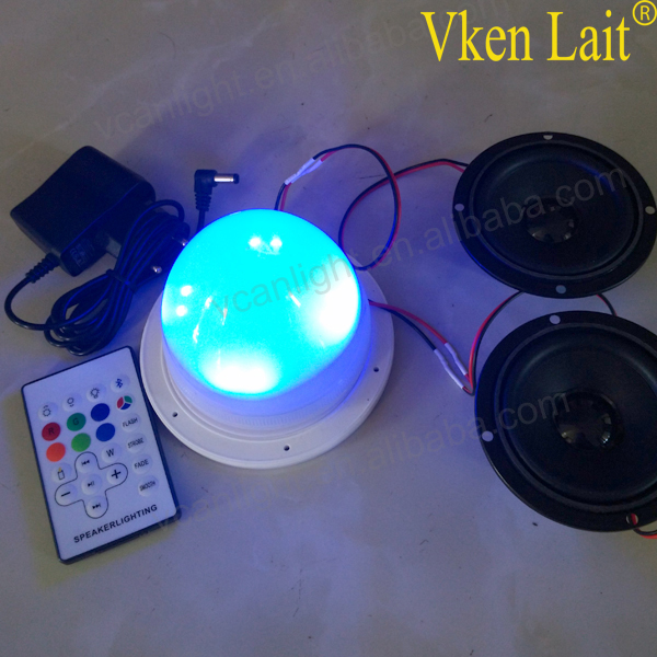 New bluetooth speaker led module with rgb color remote control