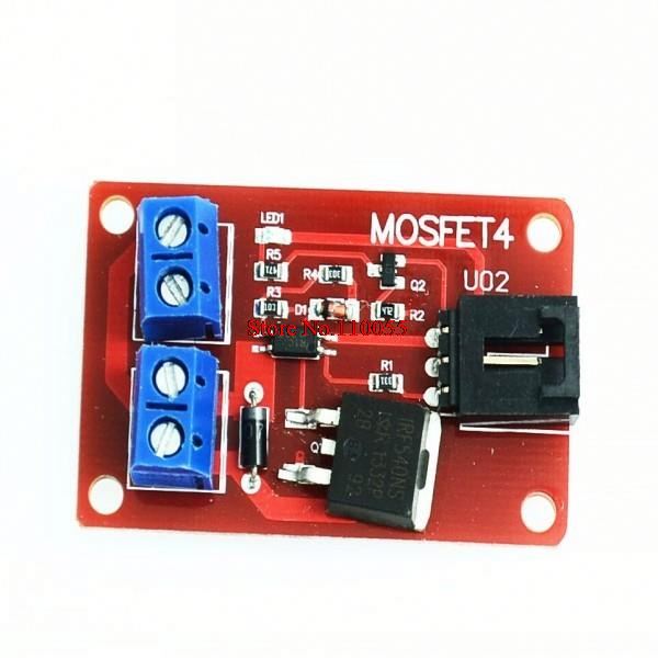 Four Channel 4 Route MOSFET Button IRF540 V4.0+ MOSFET Switch Module