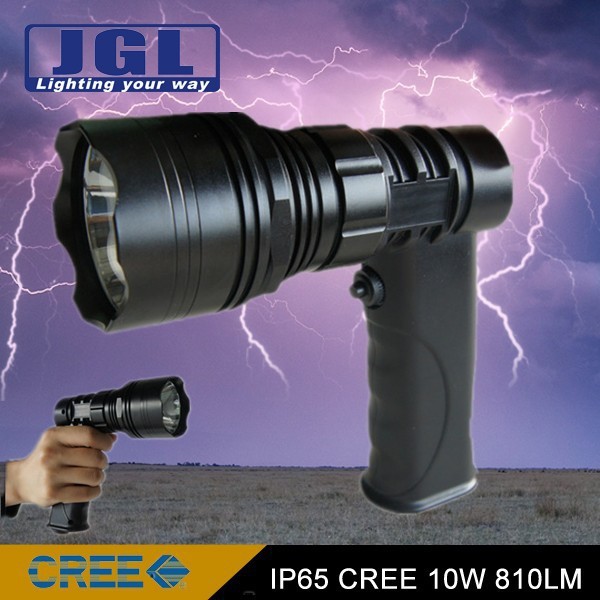 10w LED Rechargeable Spotlight huntinG torch Light handheld 12v spotlight