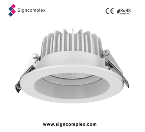 Epistar chip 100lm/w IP40 SMD/COB LED recessed downlight