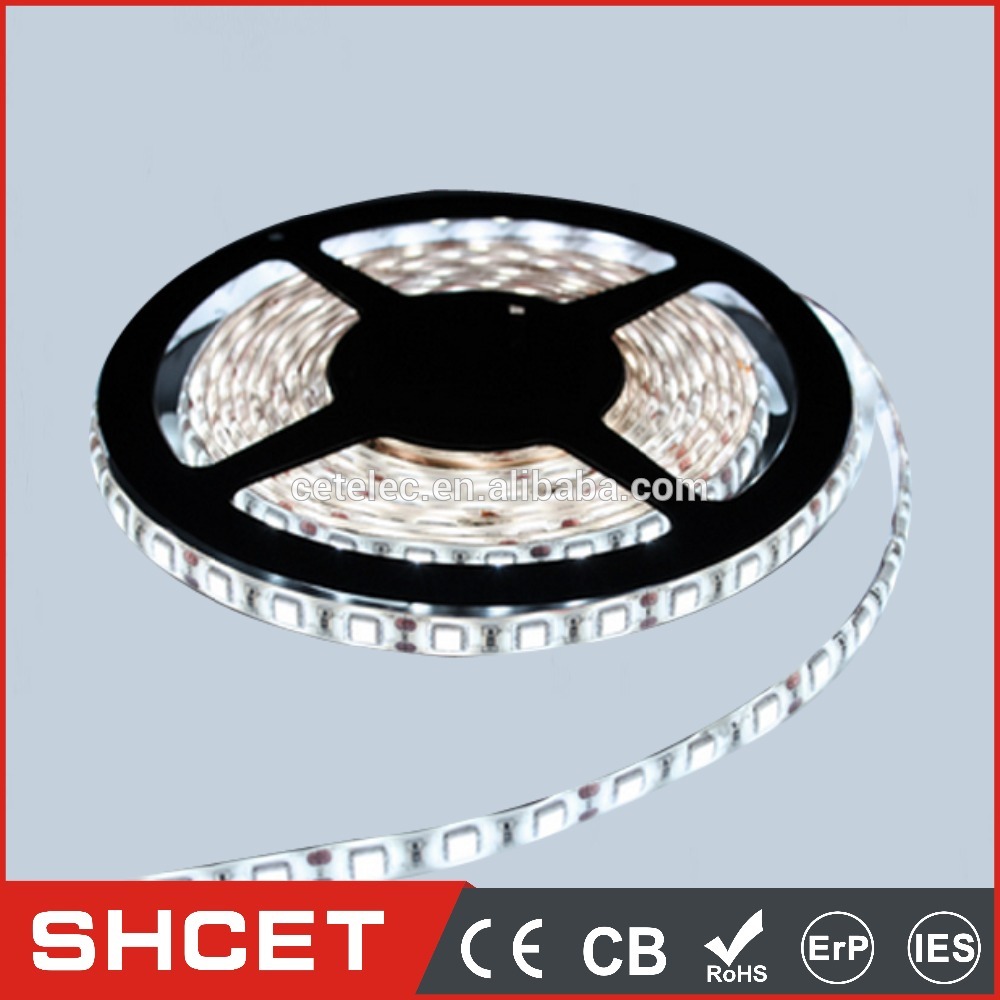 RGB Available SMD 2835 LED Strip Light 12W 12V 5m Single Color IP44 LED Strip Light