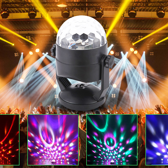 Disco Strobe Lamp 7 Modes Stage Par Light for Home Room Dance Parties Birthday DJ Bar Karaoke Xmas Wedding Show Club Pub