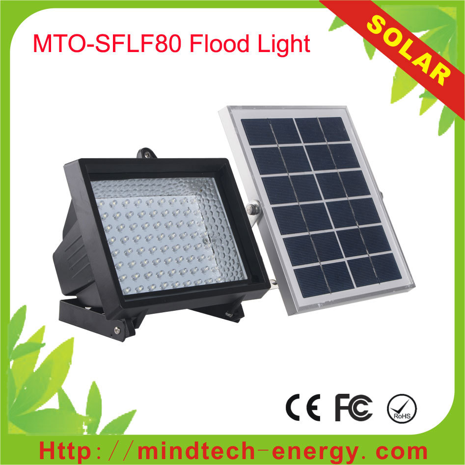 China heavy duty  powered flood light solar cell