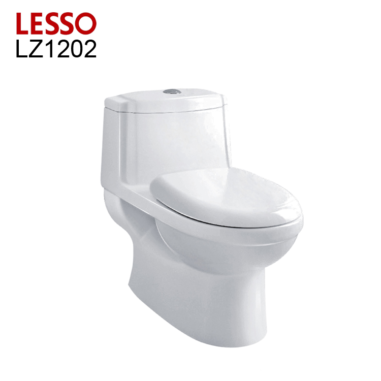 LESSO LZ1202 sanitaryware bathroom flush mechanism ceramic human toilet cisterns