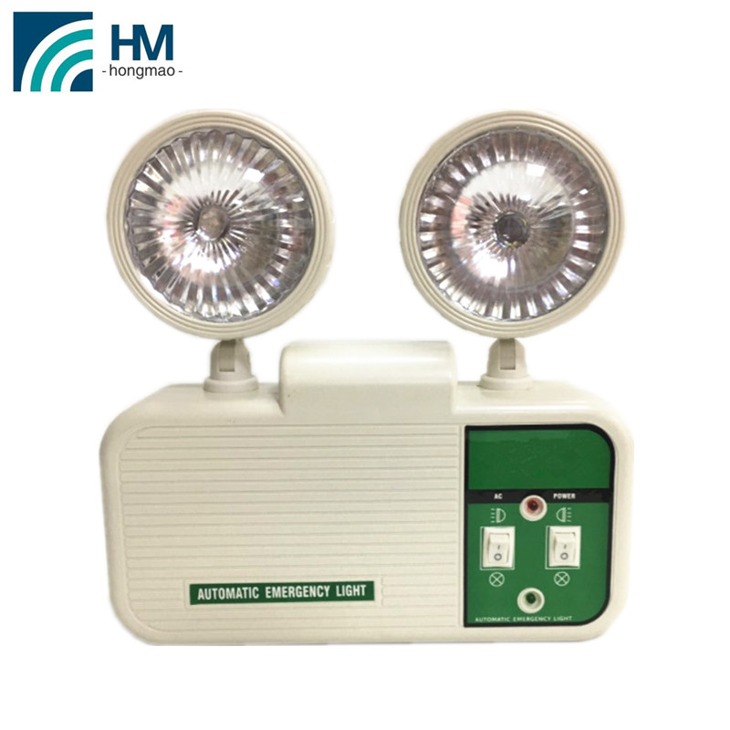 HONGMAO 2X4W 8W Twin Spots Aluminum Emergency Lamp