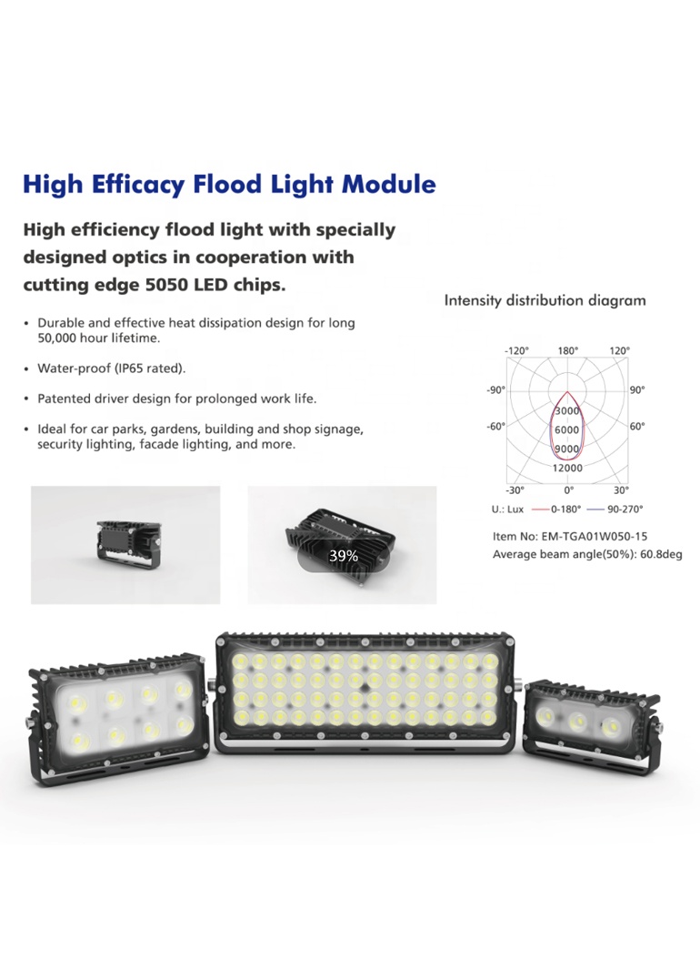 Ip65 25w led floodlight rechargeable flood light for outdoor garden lighting