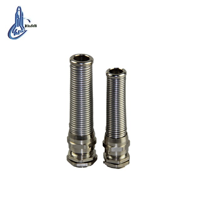 PA stainless steel bend-proof cable gland/connector IP68 PG/M