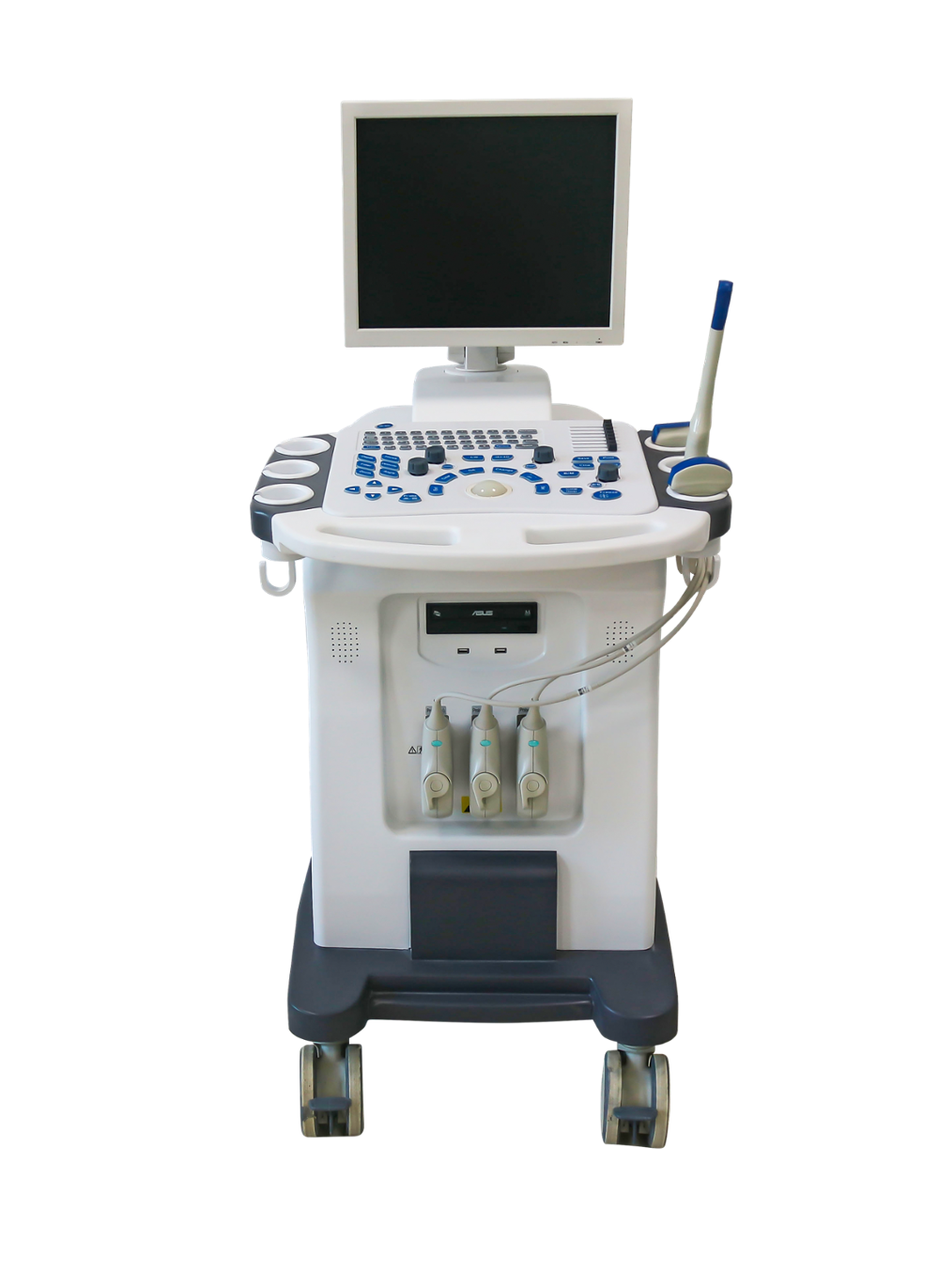 Hospital used pregency mobile trolley 3D/4D ultrasound machine