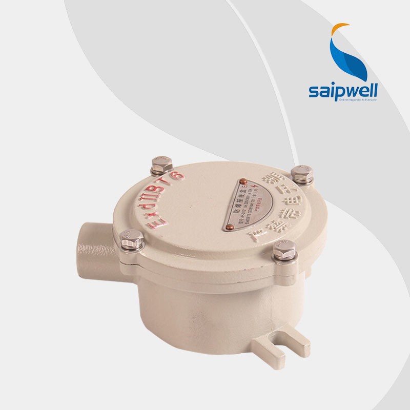 Saipwell/Saip explosion proof junction enclosure Die Casting Aluminium round electrical junction box