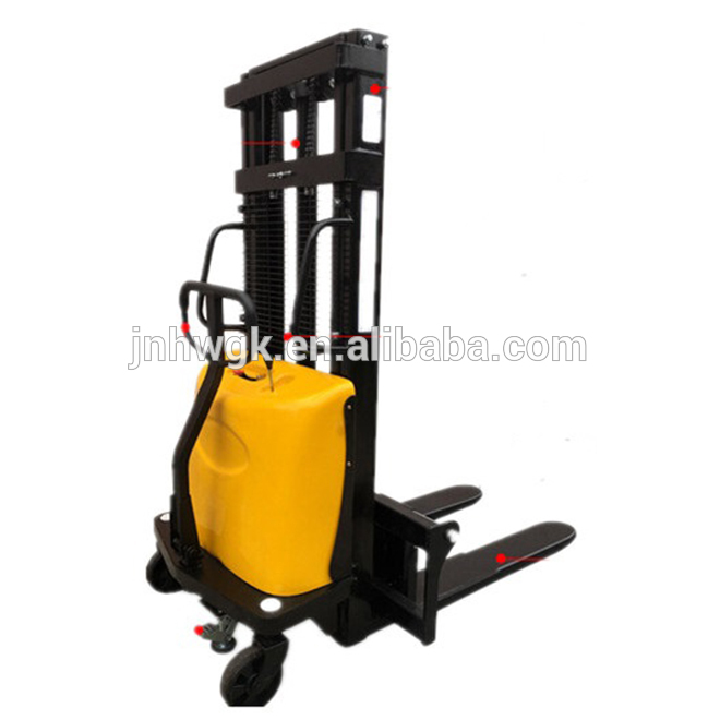 High performance self lift electric pallet stacker