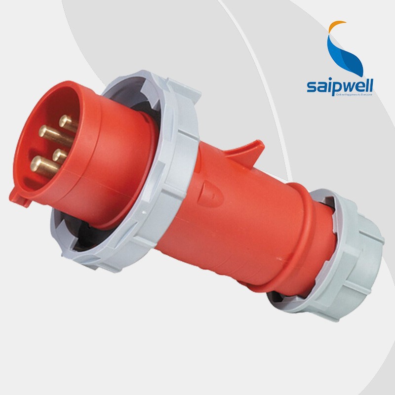 Saip IP67 3P+E industrial plug socket 3p e 63a industrial plug and socket