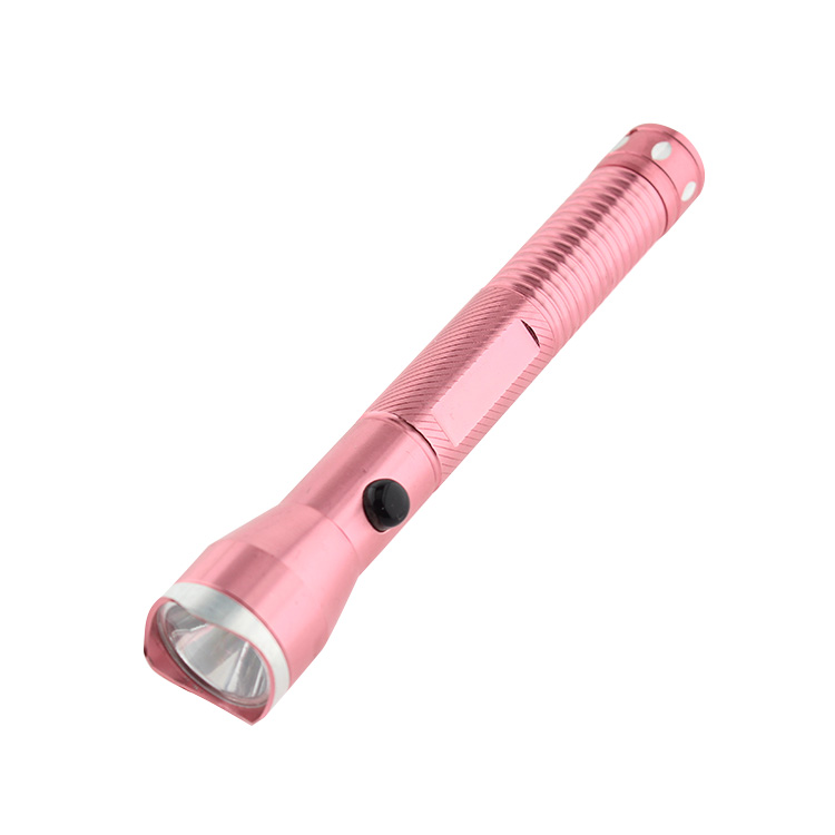 Aluminum Long Handle Mini Torch LED Flashlight