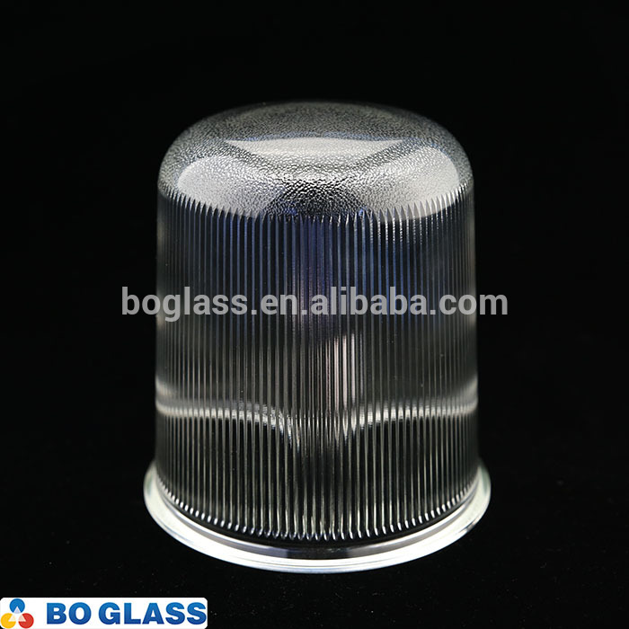 Factory Pressed Clear Glass Dome For Explosion Proof Light