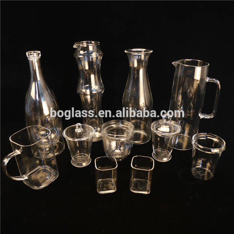 Kitchen set lead free water beverage hot or cold glass tea tumbler glasses