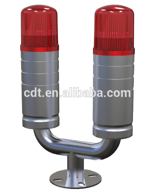 Dual ICAO/FAA certificate approved aviation obstruction light for warning CK-11L-S