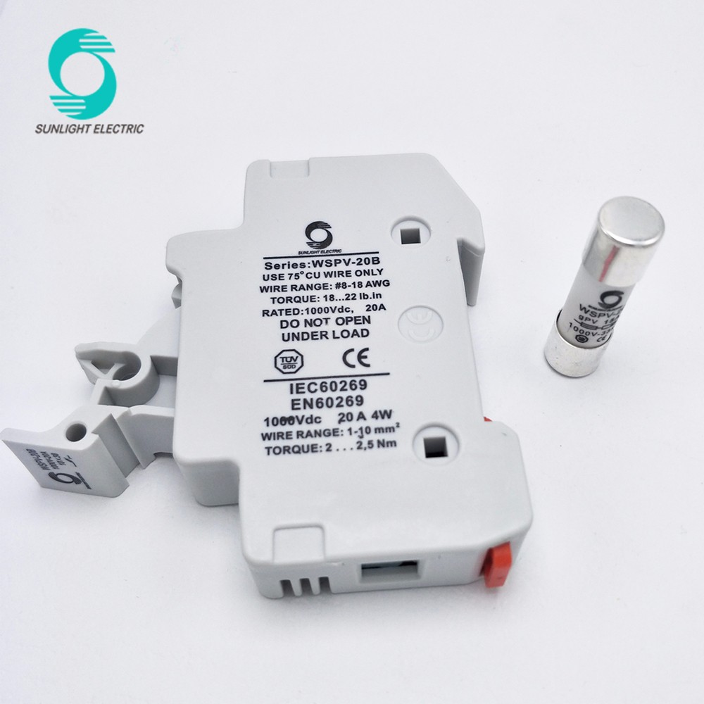 CE solar 10x38 porcelain fuse