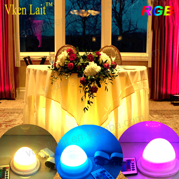 2016 new cordless waterproof wedding stage decoration