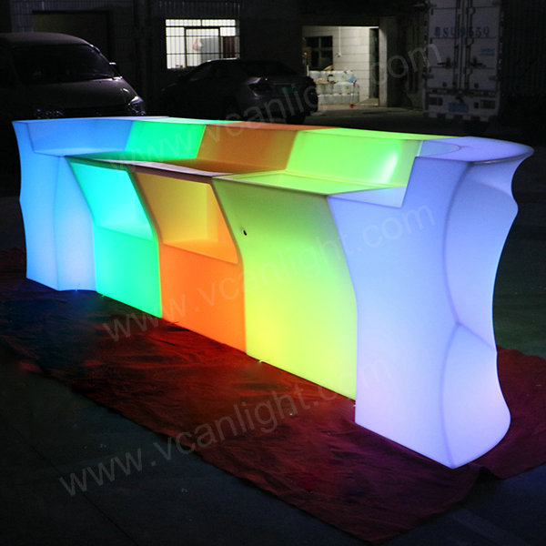 New design waterproof 16 colors battery led strip furniture for garden