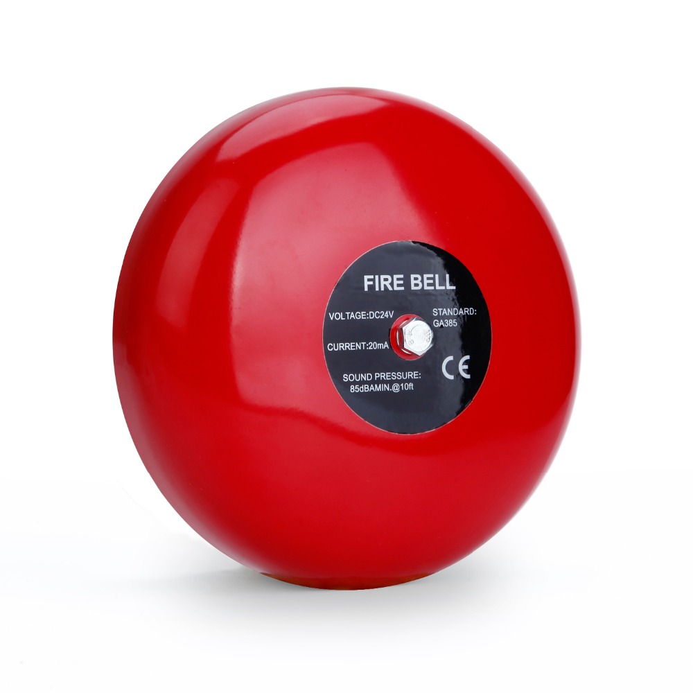 6 inch fire alarm bell 24v DC with high level sound output