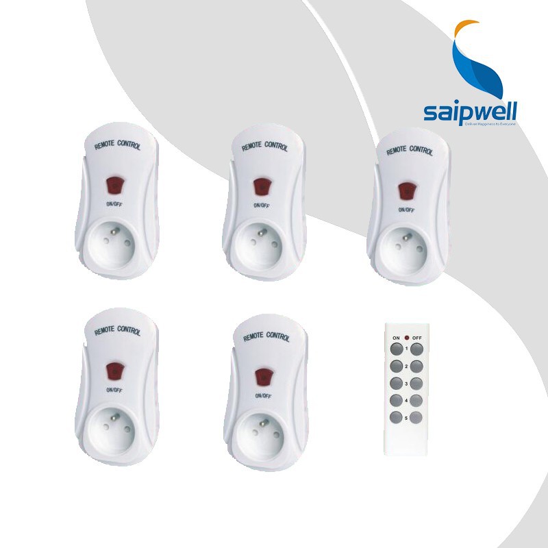 SAIP/SAIPWELL Wholesale New Wireless RF 5ch Remote Control Switch