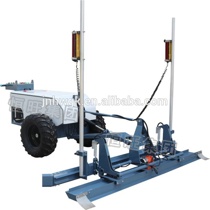 concrete laser screeds Walk behind two wheel laser concrete screed