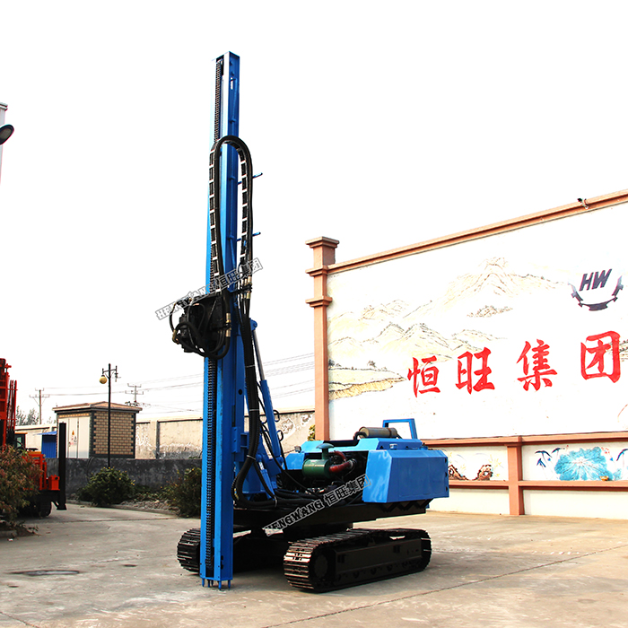 Solar power system installation machine silent piler machine for sale in Vietnam