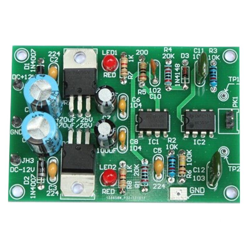 Monostable Trigger Circuit Module DIY Kit NE555 UA471 Electronic Experiment Kit