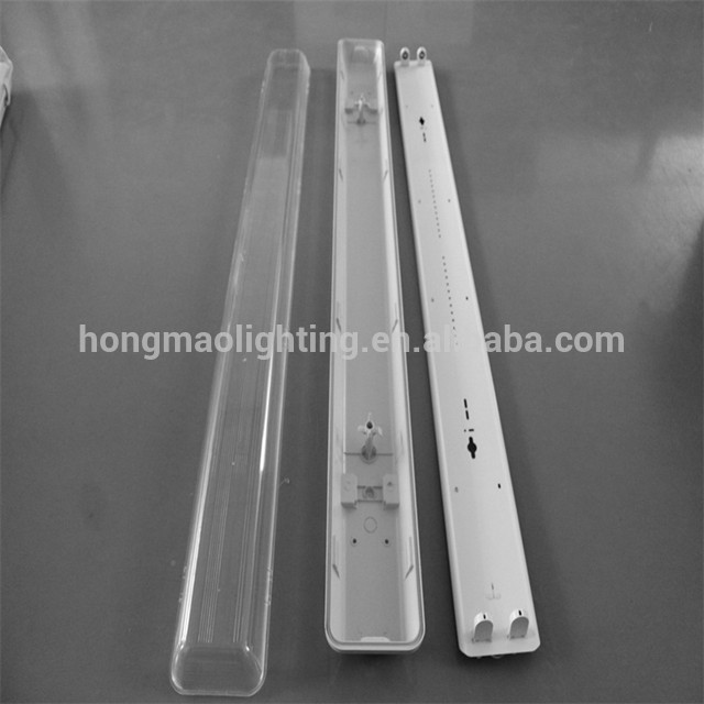 double t8 tube IP65 1.2m 4ft linear led tri proof light housing