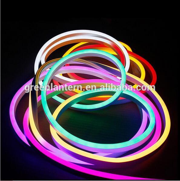 Custom Made 24V Led Neon Flex Rope Light Led Neon Sign Flex Strips for outdoor decoration