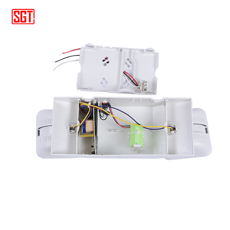 120v/277v battery backup fire resistant emergency light industrial wall emergency light