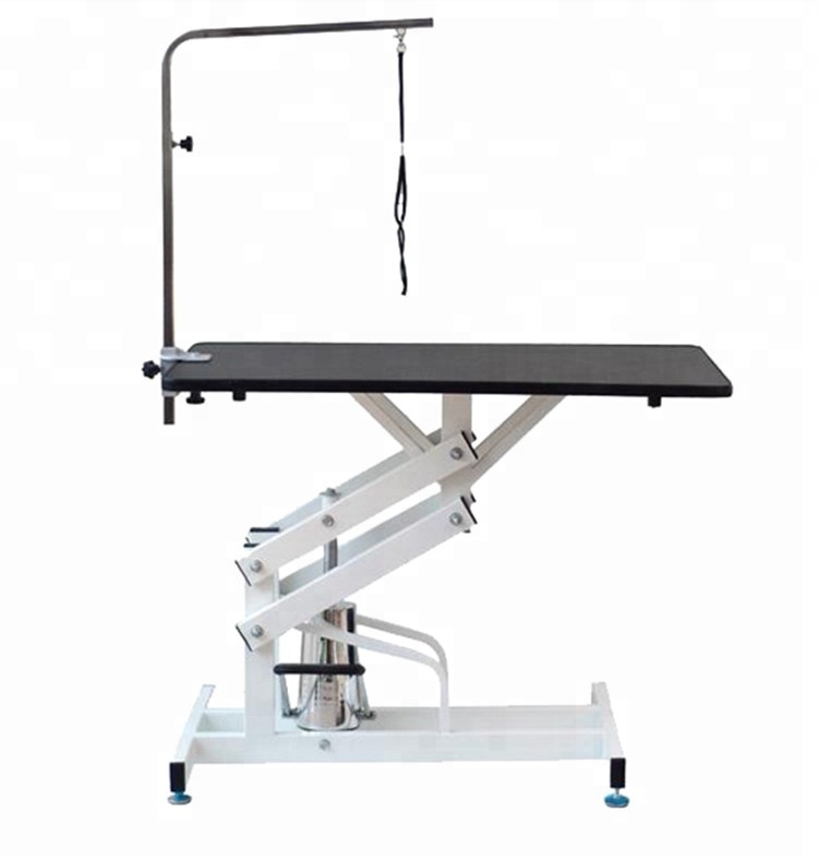 Popular hydraulic lifting animal beauty bed for veterinary dog examination table