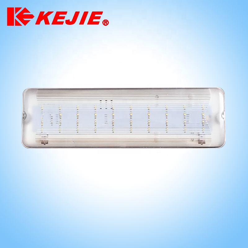 2019 kejie maintained 3H battery backup waterproof led bulkhead emergency light with TUV CE