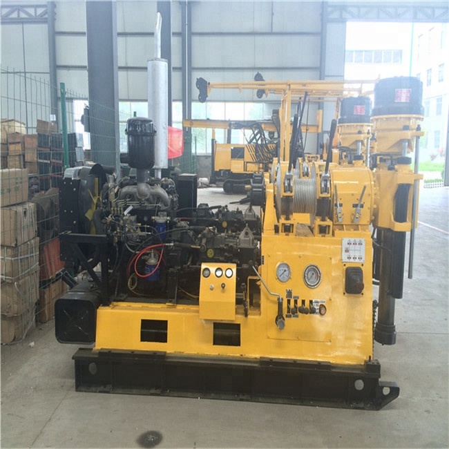 200m bore hole portable rotary water well drill rig for sale