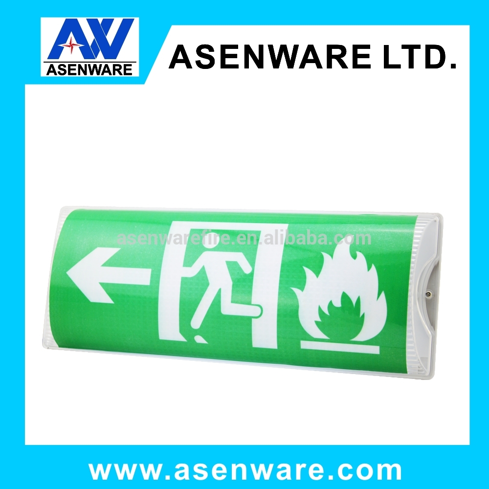 Rechargeable easy installation wall mount fluorescent emergency light series