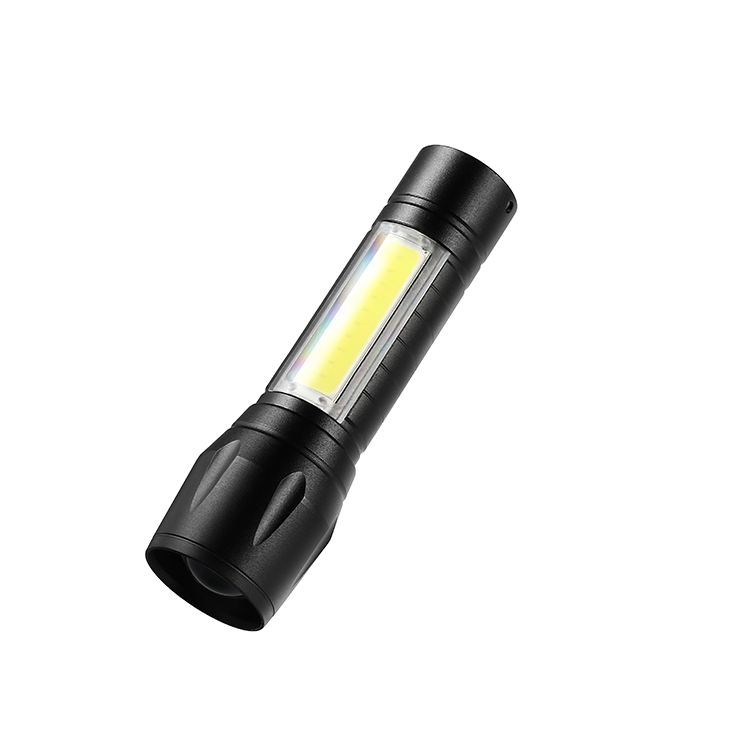 High Quality Aluminum Handheld Inner battery Powered Mini led Rechargeable Flashlight