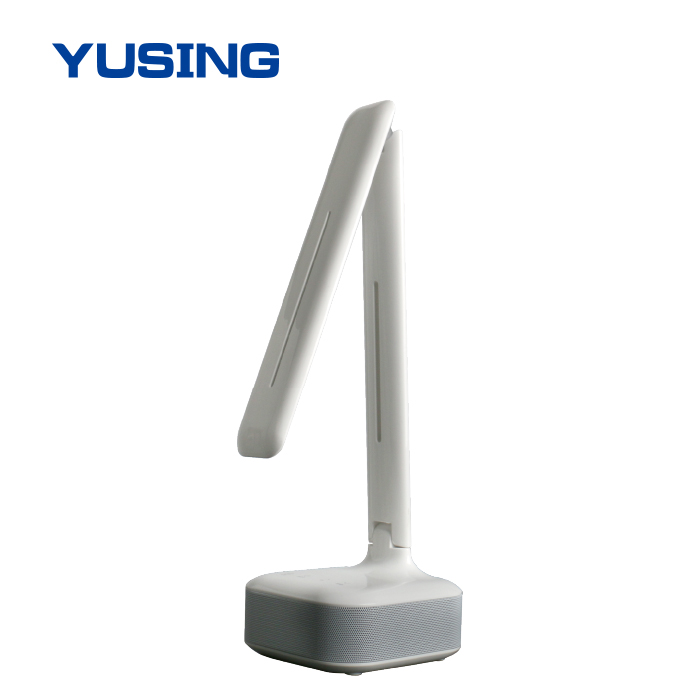 Touch Sensor LED Table Lamp With Bluetooth Speaker Dimmable LED Headboard Reading Lights