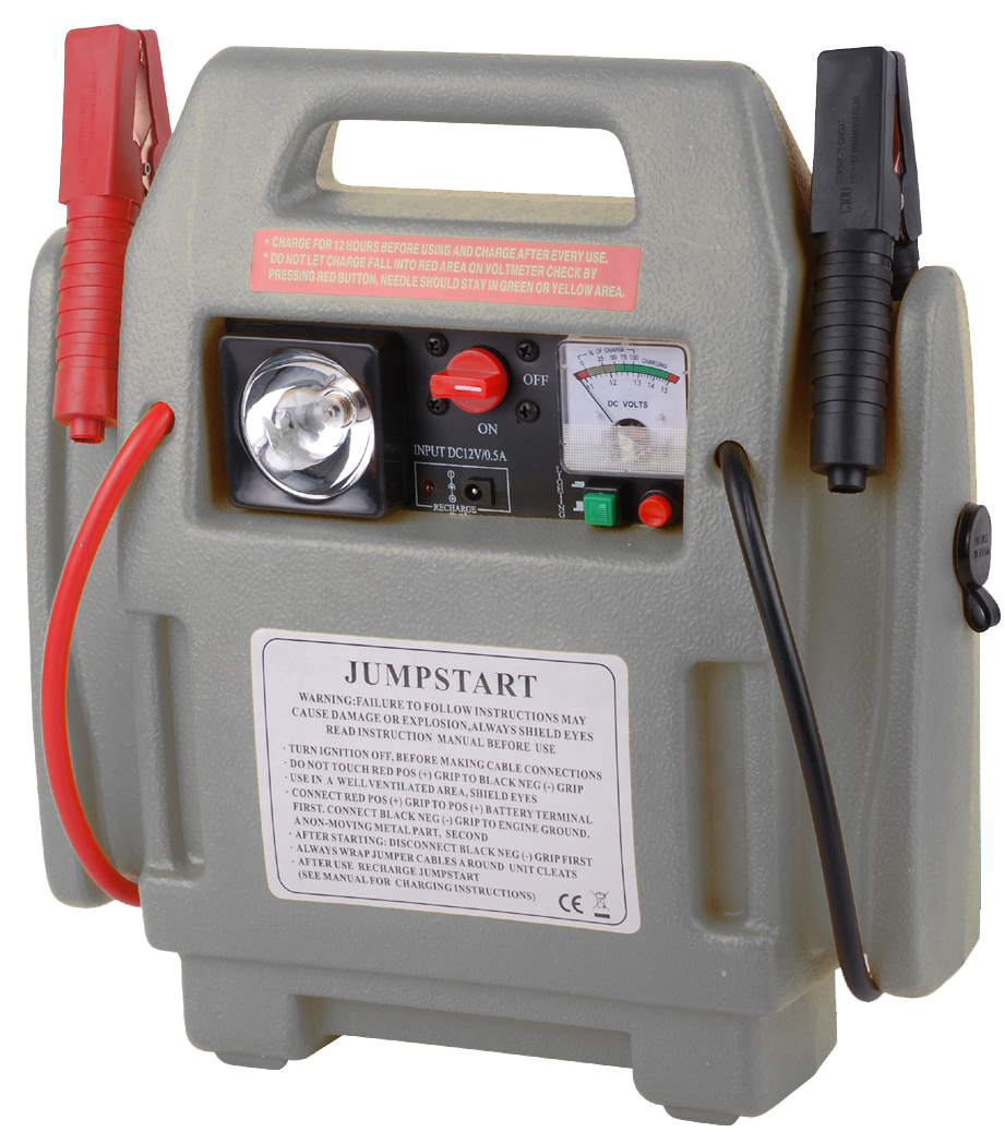 Fast jump start portable power station multifunctional jump starter without air compressor