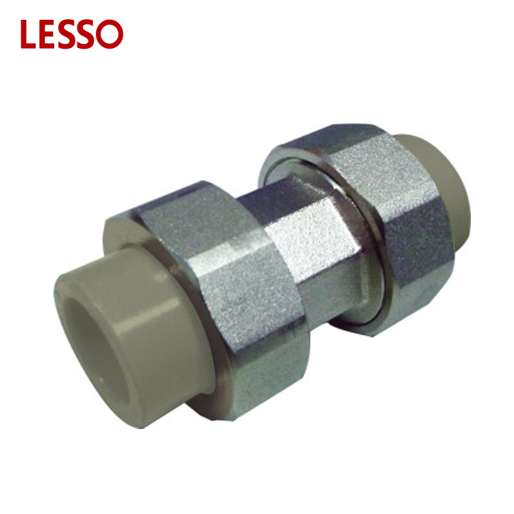 LESSO PPR water pipe fittings PPR and PE-RT pipe Union