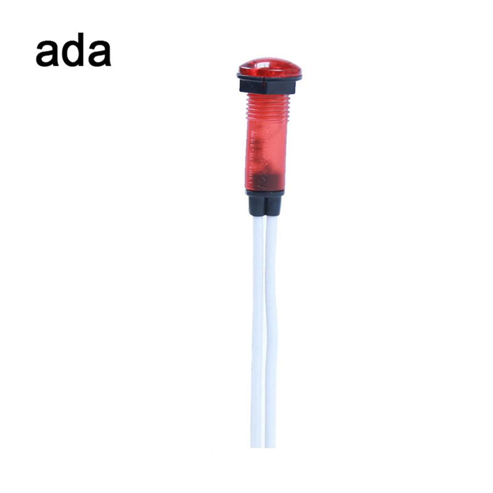 High quality 8mm12v led red neon indicator light