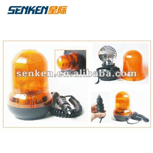 Halogen rotating beacon for fire trucks or other special vehicles amber blue