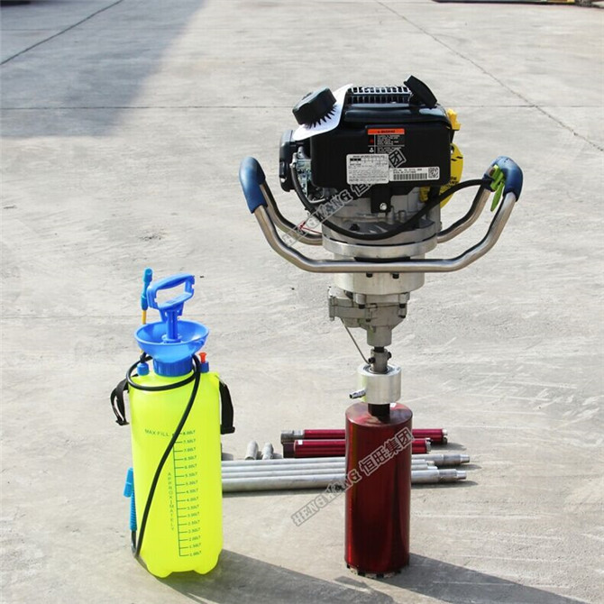 Hydraulic backpack core drilling rig for sale