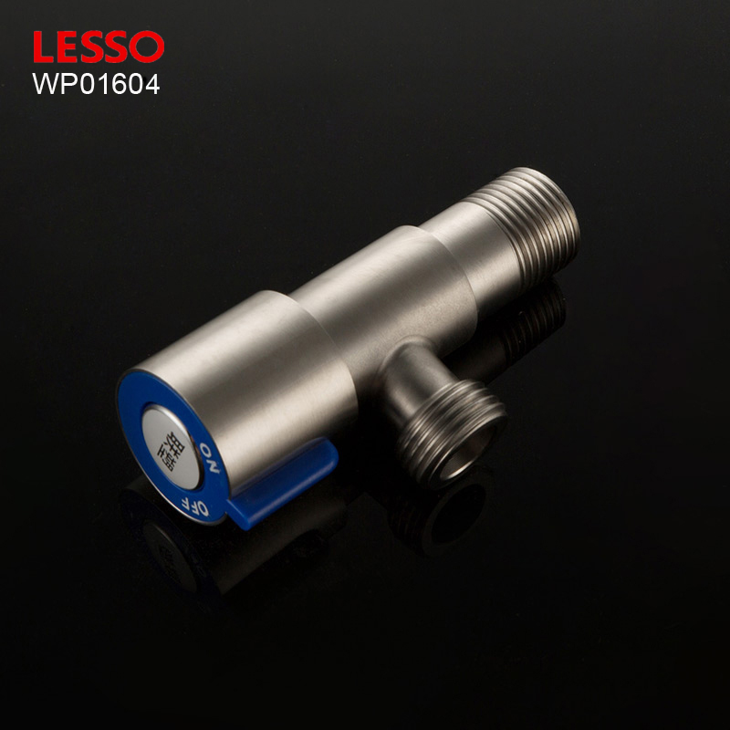 WP01604 WP01605 LESSO easy control generalsingle cold or single hot stainless steel angle valve