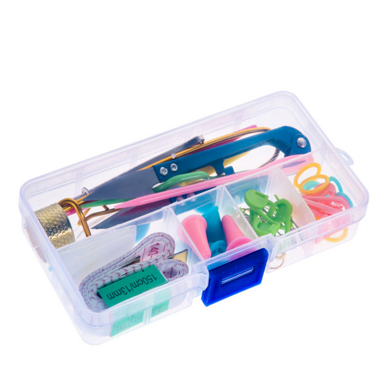 1 Set Crochet Hook Knitting Craft Case Stitch Weave DIY Sewing Accessories